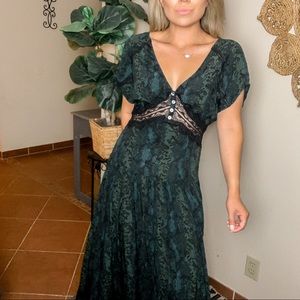 Free People Prairie Flower Maxi Dress